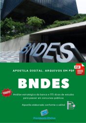 Apostila Concurso BNDES Técnico Administrativo