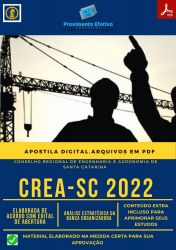 Apostila CREA SC 2022 Agente Administrativo